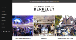 Desktop Screenshot of berkeleyevents.com